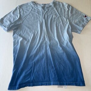 Champion Men's Blue Gradient T-Shirt